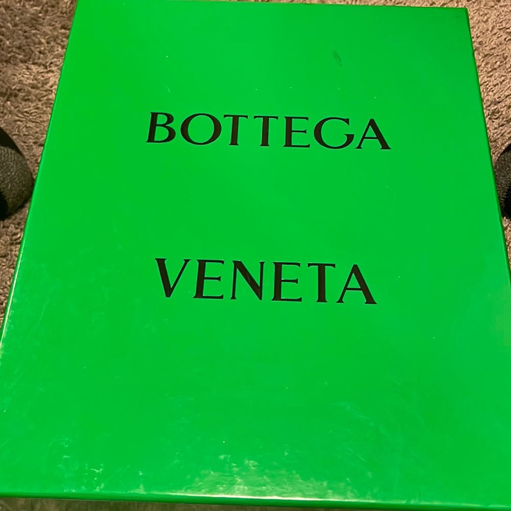 Bottega men boot size 8 -41 turquoise blue